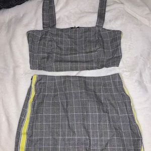 2 piece skirt and top set